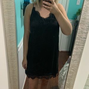 Cute Lace Slip Dress